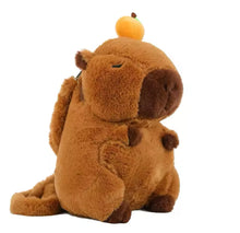 Cargar imagen en el visor de la galería, Capybara-mochila de peluche Kawaii para niños MOD 6613
