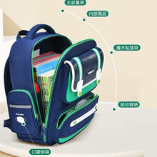 Cargar imagen en el visor de la galería, Mochila escolar unisex con múltiples compartimentos para niños y niñas, mochila de gran capacidad, impermeable y transpirable MOD 5180
