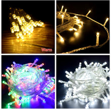 Cargar imagen en el visor de la galería, luces navideñas de 10 metros  luces decorativas, cumpleaños, fiesta, dormitorio,
