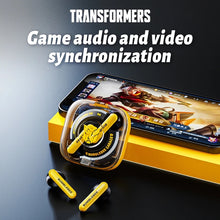 Cargar imagen en el visor de la galería, Transformers-auriculares inalámbricos TF-T03 con Bluetooth 5,3, dispositivo de audio TWS, baja latencia, sonido HiFi, con micrófono, para videojuegos, novedad
