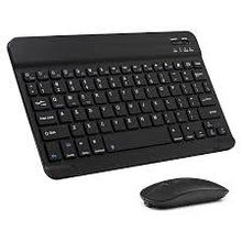 Cargar imagen en el visor de la galería, Kit Teclado con Mouse Bluetooth Teclado inalámbrico Bluetooth para IOS, Android, Windows, tableta para iPad Air Mini Pro MOD HI-WKM89
