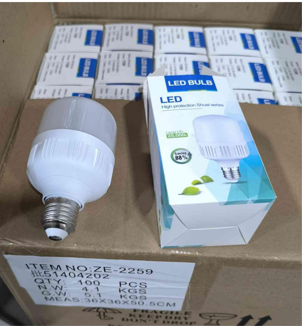 Bombilla LED con Sensor de movimiento PIR, luz de seguridad para escaleras, pasillo 15w