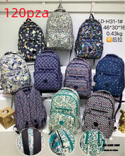 Cargar imagen en el visor de la galería, Mochila juvenil de gran capacidad con varios compartimentos MOD H31-1

