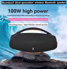 Cargar imagen en el visor de la galería, Altavoz Bluetooth de alta potencia de 100W para exteriores, portátil, resistente al agua, luz de Color RGB BOONBOX2
