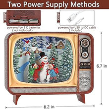 Cargar imagen en el visor de la galería, Televisor antiguo esfera de luz  y musical MOD WDL-24034A 24034B
