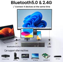 Cargar imagen en el visor de la galería, Teclado inalámbrico delgado de 2,4G con Touchpad, teclado numérico de ratón para Android, Windows, ordenador portátil, TV Box MOD TC.K136
