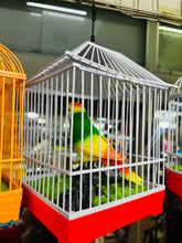 Cargar imagen en el visor de la galería, Jaula de juguete eléctrica controlada por voz, pájaro simulado controlado por voz biomimética creativa nueva y única actividad de entretenimiento MOD MS9683F
