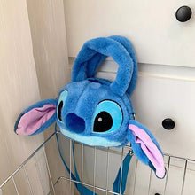 Cargar imagen en el visor de la galería, Bolso de peluche de Stitch para niños, bolsa de mensajero de felpa Kawaii stich MOD 1837
