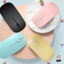 Cargar imagen en el visor de la galería, Ratón inalámbrico para juegos, 2,4G, compatible con Bluetooth, 1600DPI, silencioso, ergonómico, para PC, portátil DE PILAS MOD G139
