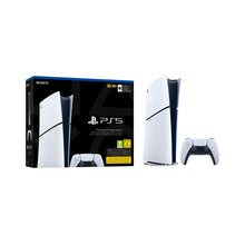 Cargar imagen en el visor de la galería, Consola Playstation PS5   5 Slim Edición Digital, SSD NVMe PCIe 4.0 de 1TB. Color Blanco.
