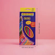 Cargar imagen en el visor de la galería, Lápiz de colores de calidad para estudiantes, herramienta de pintura duradera, papelería de dibujo, lápices de colores, juguetes de dibujo para niños, 12 colores
