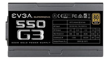 Cargar imagen en el visor de la galería, Fuente De Poder Para Pc Evga Supernova G3 550 G3 550w Black Black
