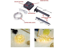 Cargar imagen en el visor de la galería, Serie solar multicolor 20 metros MOD HY16
