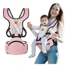 Cargar imagen en el visor de la galería, Cangurera Portabebes Mochila Bebe Ergonomica Multifuncional MOD BEI QIYUAN
