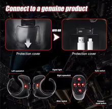 Cargar imagen en el visor de la galería, Máscara de spider-man automática con anillo electrónico para mover los ojos automática MOD 999DD-1
