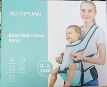 Cargar imagen en el visor de la galería, Cangurera Portabebes Mochila Bebe Ergonomica Multifuncional MOD BEI QIYUAN
