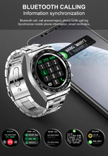 Cargar imagen en el visor de la galería, AW13 smart watch para hombre ,pulsera de acero inoxidable con Bluetooth, llamadas, Monitor de ritmo cardíaco
