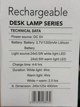 Cargar imagen en el visor de la galería, Lámpara de escritorio moderno MOD KN-L8846LA
