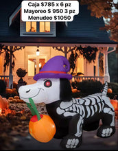 Cargar imagen en el visor de la galería, Inflable de mascota de perro para entrada de dulcero para hallowen MOD 325
