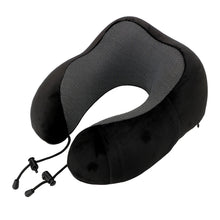 Cargar imagen en el visor de la galería, Almohada en forma de U de algodón con memoria para el cuello, almohada de viaje portátil de rebote lento
