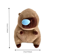 Cargar imagen en el visor de la galería, Mochila Capybara Simple de animales de dibujos animados, bolso de muñeca estirable, bolsa de hombro con moco estirable MOD 9926
