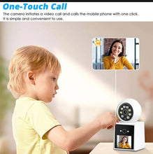 Cargar imagen en el visor de la galería, Baby Jii Cámara De Vigilancia Wifi Con Videollamada, Lente Dual MOD FM-000155
