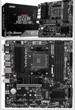 Cargar imagen en el visor de la galería, MSI B550M Pro-VDH WiFi ProSeries Placa Base (AMD AM4, DDR4, PCIe 4.0, SATA 6Gb/s, M.2, USB 3.2 Gen 1, Wi-Fi, D-Sub/HDMI/DP, Micro-ATX)
