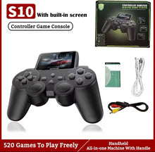 Cargar imagen en el visor de la galería, Consola de juegos portátil Retro S10 de 8 bits para niños, 2,4 pulgadas, 520 juegos integrados MOD ZE-1638
