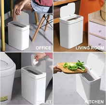 Cargar imagen en el visor de la galería, Nueva bote de basura inteligente con Sensor automático ultravioleta, se puede utilizar en multiescena, cocina, dormitorio, sala de estar, bote de basura de 15L
