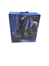 Cargar imagen en el visor de la galería, auriculares para videojuegos, paquete de deportes electrónicos, nuevos auriculares con diseño de luz RGB completa y micrófono para jugadores de PC MOD G1
