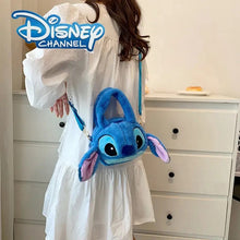 Cargar imagen en el visor de la galería, Bolso de peluche de Stitch para niños, bolsa de mensajero de felpa Kawaii stich MOD 1837
