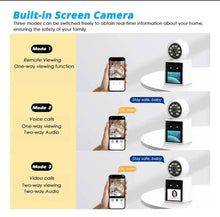 Cargar imagen en el visor de la galería, Baby Jii Cámara De Vigilancia Wifi Con Videollamada, Lente Dual MOD FM-000155
