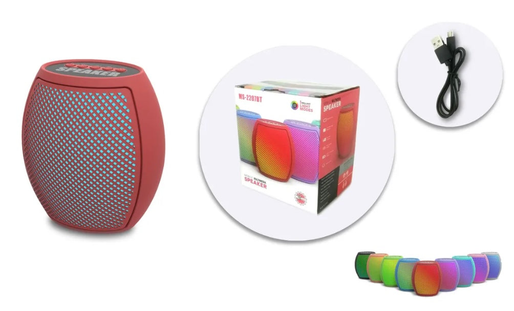 Bocina vía Bluetooth MS-2207BT
