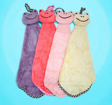 Cargar imagen en el visor de la galería, Toalla De Manos Microfibra Diseño Kawaii Cute Absorvente  RANA 40x25 cm MOD SJ02
