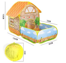 Cargar imagen en el visor de la galería, Tienda de juegos portátil para niños, PISCINA DE BOLAS seca para interiores y exteriores, parque infantil, juguete de nuevo estilo MOD 10513-5
