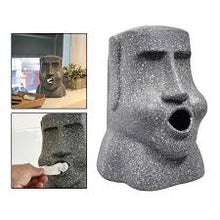 Cargar imagen en el visor de la galería, Caja de klinet  de papel cuadrada con forma de Moai de resurrección de piedra de la isla de la resurrección para el hogar, toalla de papel para dibujo de piedra person MOD FH-2
