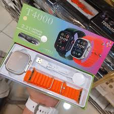 Smart Watch inteligente T4000 ultra 3 2.21 wireless charging AMOLED PANTALLA