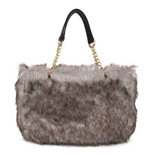 Cargar imagen en el visor de la galería, Bolsa maleta de peluche sintético de moda MOD 2869
