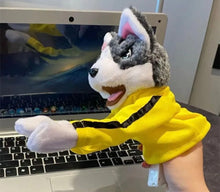 Cargar imagen en el visor de la galería, Muñeco de Mano Interactivo de Perro Husky con Sonido, Divertido Muñeco de Dibujos Animados con Sonido lee MOD 25233-1
