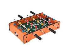 Cargar imagen en el visor de la galería, Mini juego de mesa Futbolito juegute educativo con dos pelotas MOD 053
