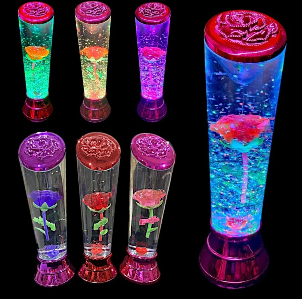 Torbellino Luz Led Con Rosa Cambia D Color MOD V-999-1