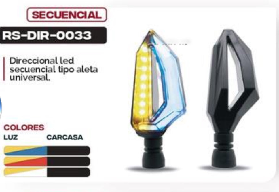 Direccionales de led universales MOD RS-DIR-003