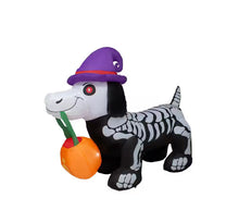 Cargar imagen en el visor de la galería, Inflable de mascota de perro para entrada de dulcero para hallowen MOD 325
