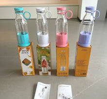 Cargar imagen en el visor de la galería, Nuevo Mini exprimidor de botellas de vino de 420ml, exprimidor portátil con carga USB, exprimidor eléctrico multifuncional para el hogar, artículo para el hogar MOD DM-519
