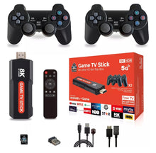 Cargar imagen en el visor de la galería, Tv Stick 8k  Game ,ultra Hd Set Top Box TV CANALES GRATIS ABIERTOS películas de las plataformas y series gratis y con juegos MOD
