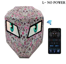 Cargar imagen en el visor de la galería, Mochila de motocicleta con ojos LED , ojos de LED impermeable, casco de viaje, carcasa dura, mochila para CASCO de Moto MOD GTX-2 DISEÑOS
