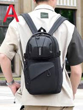Cargar imagen en el visor de la galería, Nueva mochila de motociclista deportiva de fibra de carbono, mochila de carcasa dura impermeable MOD A1350
