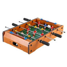 Cargar imagen en el visor de la galería, Mini juego de mesa Futbolito juegute educativo con dos pelotas MOD 053
