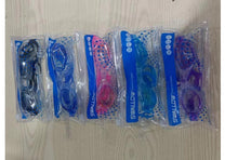 Cargar imagen en el visor de la galería, Gafas de natación impermeables para niños, lentes de colores profesionales, antiniebla, UV, accesorios de natación MOD 1601

