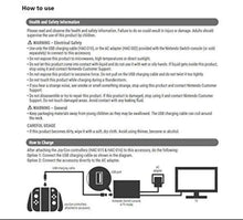 Cargar imagen en el visor de la galería, Joy-con Charging Grip Para Nintendo Switch Armazón De Carga MOD
